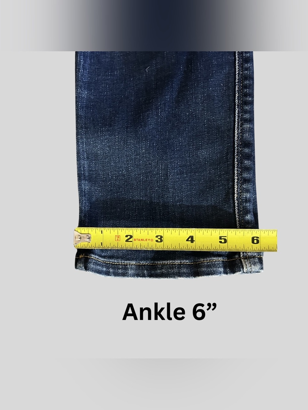 Frame Denim Women's Le Sylvie Straight-Leg Jeans in Dark Indigo Wash Sz. 25 - Picture 10 of 10
